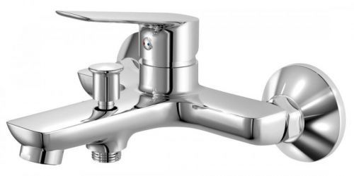 Bruckner SCHMITZ nástěnná vanová baterie, rozteč 150mm, chrom 863.010.1