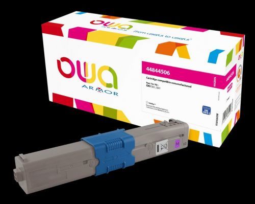 Kompatibilní toner ARMOR K18436OW pro Oki C831/841 magenta, 10.000 str., 44844506