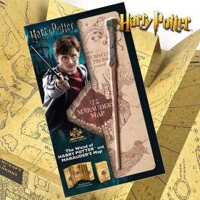 Hůlka Harryho Pottera a Pobertův plánek, v blistru