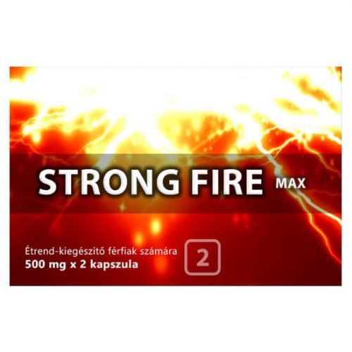 Strong Fire Max - výživový doplněk pro muže (2 ks)