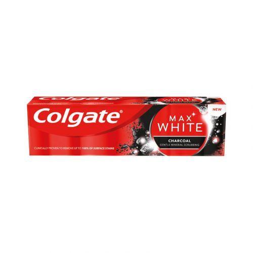 Colgate Zubní pasta Max White Charcoal 75ml 3 kusy