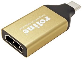 Roline GOLD adaptér USB C(M) - HDMI A(F), 4K@60Hz