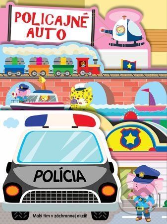 Policajné auto - leporelo - Foni book