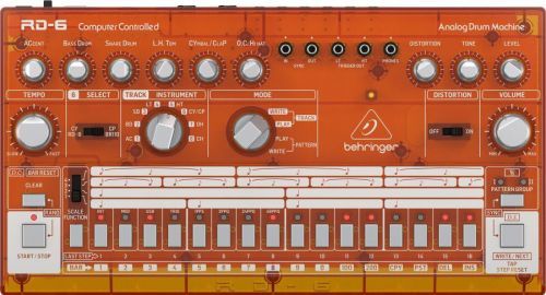 Behringer RD 6 Orange Transparent