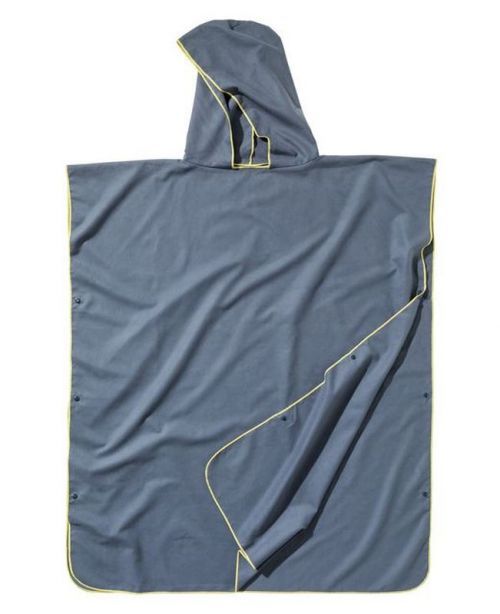 Cocoon ručníkové pončo Beach Towel Ultralight anchor grey