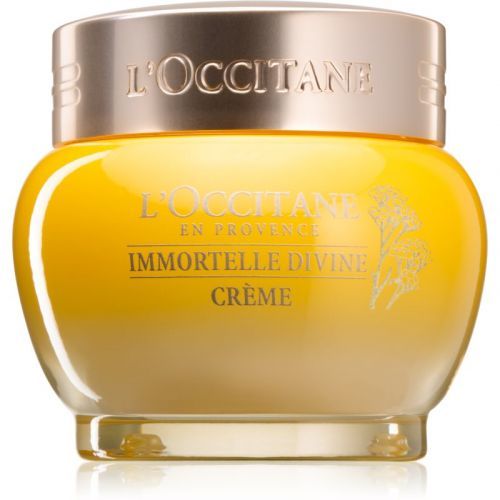 L’Occitane Immortelle Divine Crème krém na obličej proti stárnutí pleti 50 ml