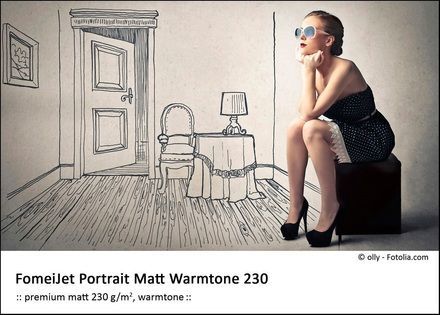 FomeiJet Portrait Matt Warmtone 230 A3+ (32,9 x 48,3cm)/50 EY5190