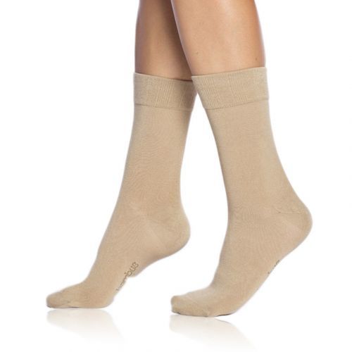 Dámské ponožky BAMBUS COMFORT SOCKS - Dámské bambusové ponožky - béžová