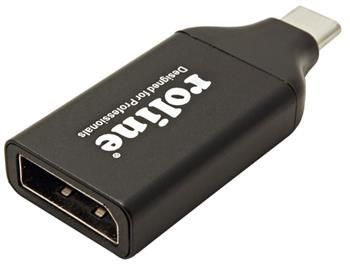 Roline Adaptér USB C(M) - DP(F), DP v1.2, 4K@60Hz