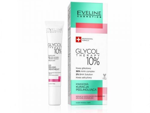 Eveline Cosmetics Glycol Therapy 10% Kyselinový peeling 20 ml