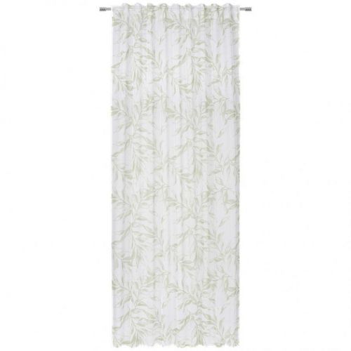 Esposa HOTOVÝ ZÁVĚS, poloprůhledné, 140/245 cm - zelená