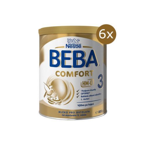 BEBA COMFORT 3 HM-O 800g - balení 6 ks