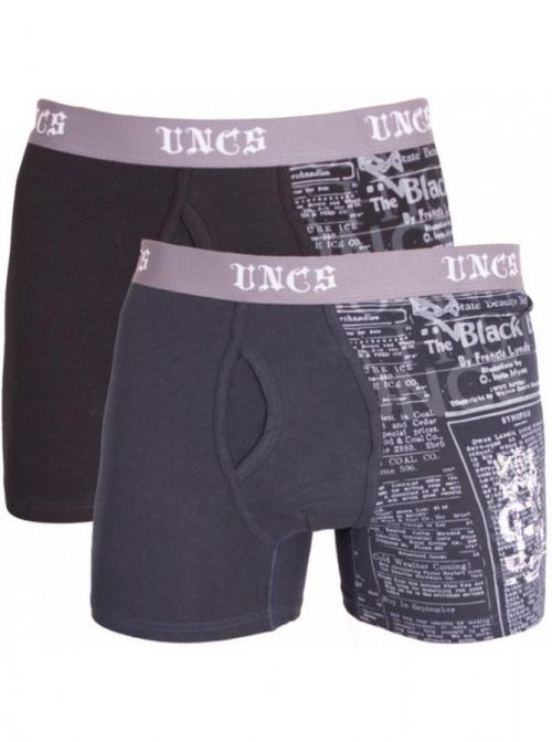 2PACK pánské boxerky UNCS Angelo