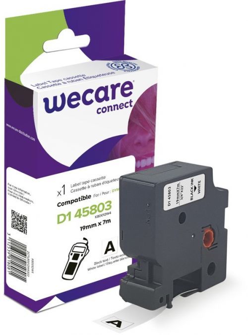 Páska pro DYMO S0720830 Black/White,19mm/7m