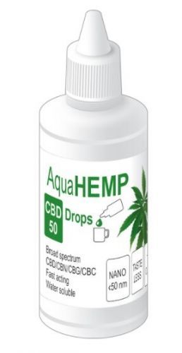 AquaHEMP AquaHEMP DROPS broad spectrum - 50 ml CBD 50