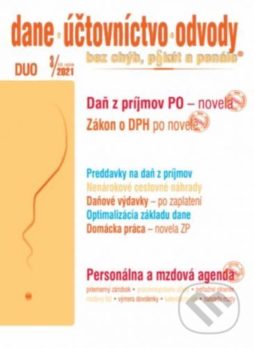 Dane, účtovníctvo, odvody 3/2021 - Daň z príjmov právnickej osoby - Poradca s.r.o.