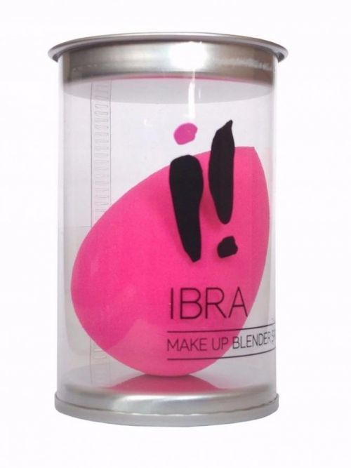 IBRA Makeup Blender Sponge Houbička na make-up růžová 1ks