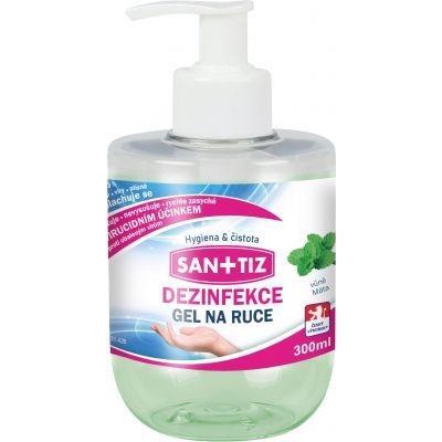Sanitiz dezinfekční gel na ruce, 300 ml