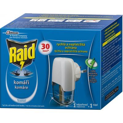 Raid Elektrický odpařovač s tekutou náplní 30 nocí 21ml