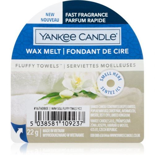 Yankee Candle Fluffy Towels vosk do aromalampy I. 22 g