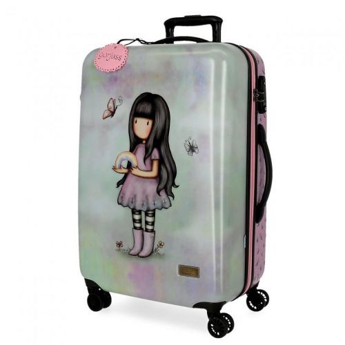 Santoro London - Cestovní kufr na kolečkách 64l - Gorjuss - Somewhere - 45x67x26 cm