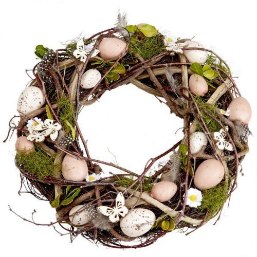 JARNÍ VĚNEC - přírodní barvy