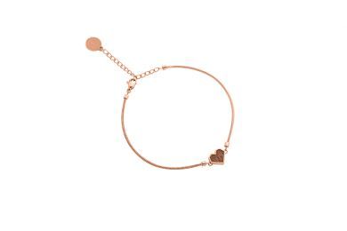 Rea Bracelet Heart S/M 17-21 cm