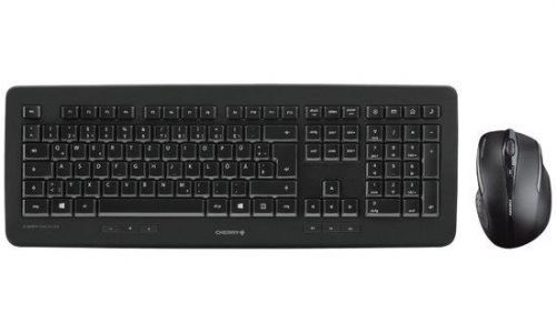 CHERRY set klávesnice + myš DW 5100/ bezdrátový/ USB/ černý/ CZ+SK layout, JD-0520CS-2