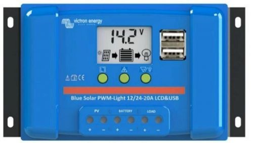 Victron Energy BlueSolar PWM-LCD 12/24V-20A