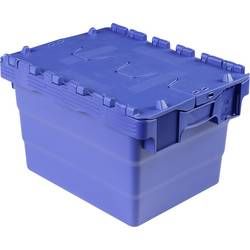 Box s odklápěcím víkem VISO DSW 4325, (š x v x h) 400 x 250 x 300 mm, modrá