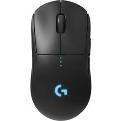 Optická herní myš Logitech G Pro 910-005273, s podsvícením, výměnné boční díly, odnímatelný kabel, černá