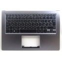 klávesnice Asus Zenbook UX302L UX302LA UX302LG black UK/CZ/SK dotisk podsvit - palmrest