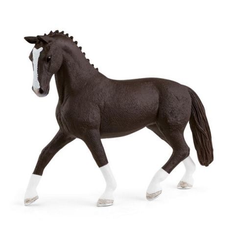 Schleich 13927 Zvířátko - klisna černá hannoverská