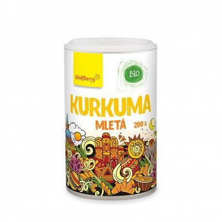 Wolfberry Kurkuma mletá BIO 200 g Wolfberry