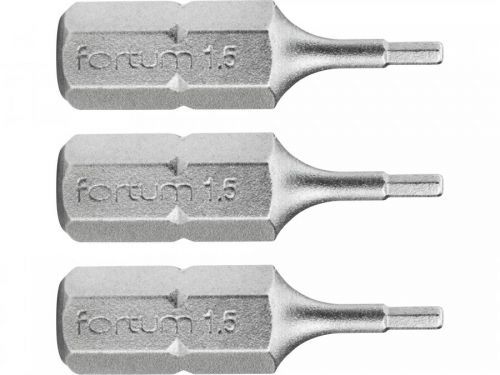 Hrot imbus sada 3ks, H 2,5x25mm, S2 FORTUM