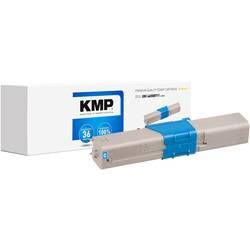 KMP toner náhradní OKI 46508711 kompatibilní azurová 3000 Seiten O-T57X