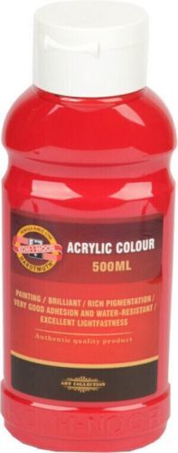 KOH-I-NOOR Acrylic Colour 500 ml 0310 Dark Red