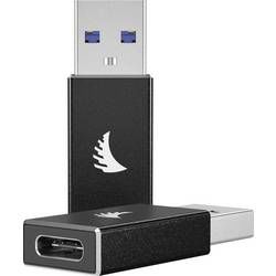 Adaptér USB 3.0 Angelbird [1x USB 3.1 zástrčka A​ - 1x USB-C™ zásuvka] černá