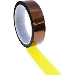 ESD lepicí páska Quadrios 2010EC138, (d x š) 33 m x 20 mm, 1 ks, hnědá, žlutá