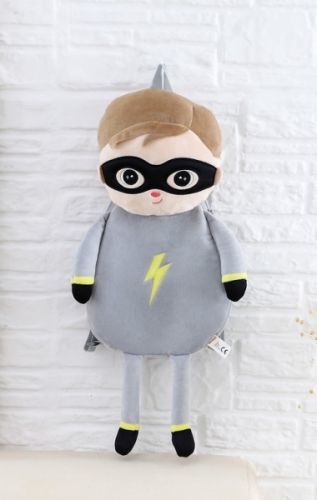 Metoo Dětský batůžek Metoo Super Boy - šedý