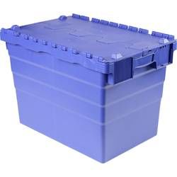 Box s odklápěcím víkem VISO DSW 5541, (š x v x h) 600 x 416 x 400 mm, modrá