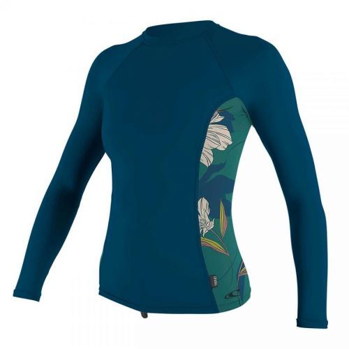 O'Neill Wms Side Print L/s Rash Guard