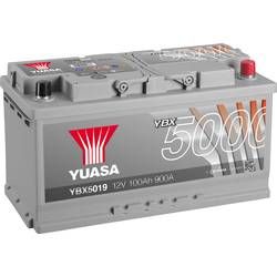 Autobaterie Yuasa YBX5019, 12 V, 100 Ah, T1 N/A
