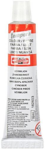 KOH-I-NOOR Tempera Paint 16 ml Vermilion