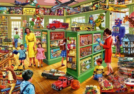 Toy Shop Interiors - Bluebird