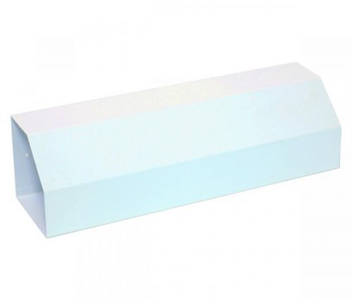 Schránka na noviny kov/lak 36x10,4x10cm bílá  MARS CZ