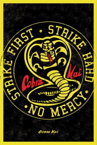 PYRAMID INTERNATIONAL Plakát, Obraz - Cobra Kai - Emblem, (61 x 91,5 cm)
