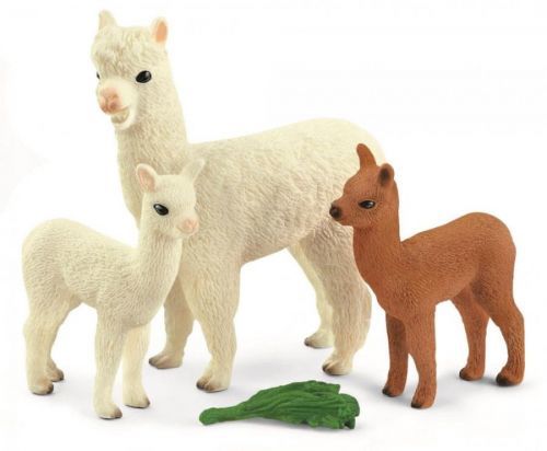 Schleich Rodina lam Alpaka 42544
