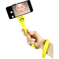Selfie tyč Monkeystick SELMONKEYY, s Bluetooth, vč. držáku smartphonu, žlutá