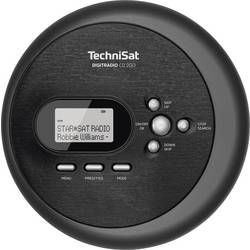 Přenosný CD přehrávač Discman TechniSat DIGITRADIO CD 2GO, MP3, černá